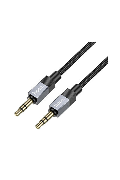 Hoco UPA32 Καλώδιο AUX Jack 3.5mm σε Jack 3.5mm, 1μ, μαύρο