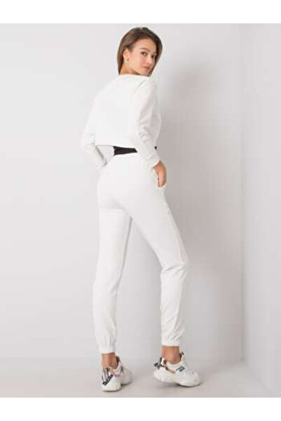 rue parıs Compleu Dama Maneca lunga, Sport, RUE PARIS, Ecru Casual Model HG-K...