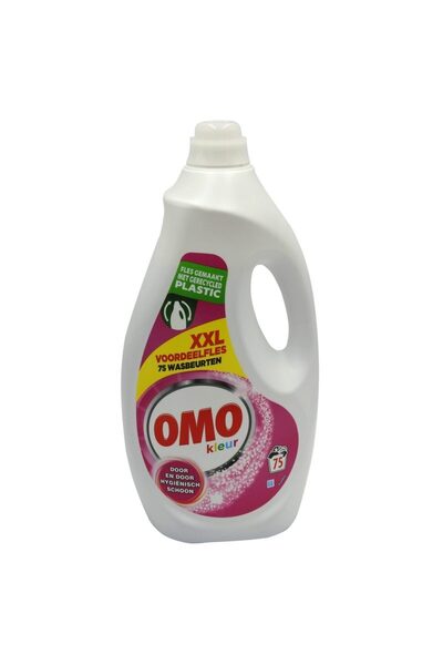 Omo Detergent Lichid, Omo, 3.75 L Color 75 spalari