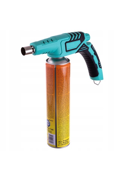 TC Technic Arzător pe gaz cu filet 7/16 propan-butan, piezo, pentru lipire + ...