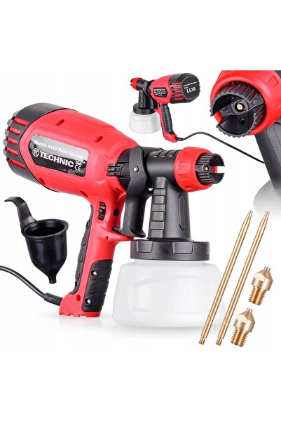 TC Technic Pistol electric de vopsit pereți prin pulverizare, pentru vopsea, ...