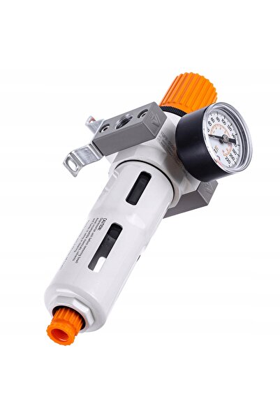 TC Technic Filtru de aer cu separator de umiditate, reductor pneumatic 1/4 ",...