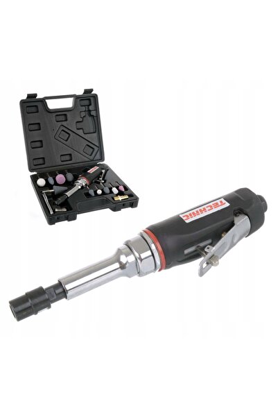 TC Technic Polizor pneumatic cu tijă, lungime 230mm, cu discuri abrazive de 3...