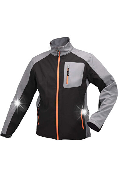 yato Jachetă softshell de lucru negru-gri R. L.