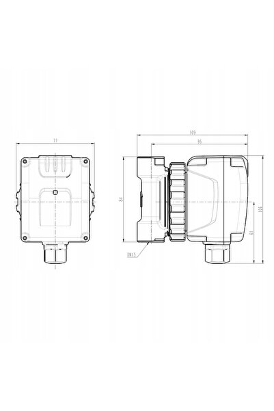 OMNIGENA pompă de apă caldă pentru uz casnic C.W.U. 4-15 po0549