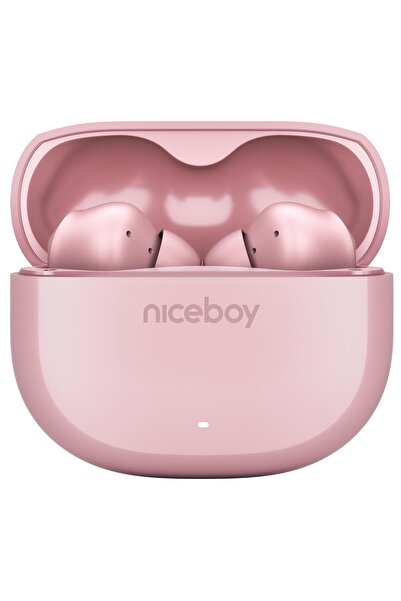 Niceboy Căști intraauriculare Pins 4 Sakura Pink Różowe ANC BT 6.0 IPX4 Până ...
