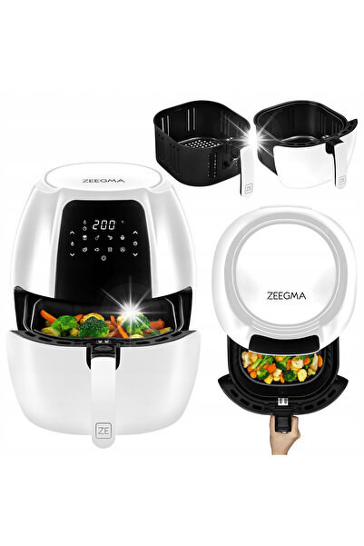 Zeegma Friteuză fără ulei Knapper Grand White 1800W 7,7l