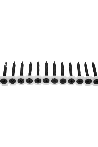 NO BRAND Șuruburi cu bandă adezivă 3,9x45mm pentru lemn PH2 1000 bucăți