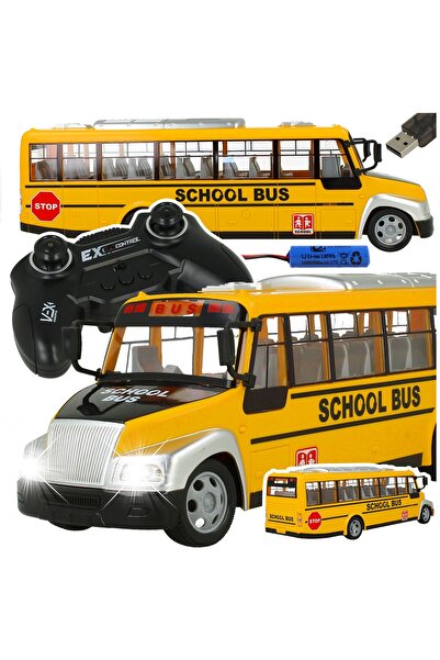 Stator Autobuz școlar telecomandat, interactiv, cu pilotare la distanță, pent...