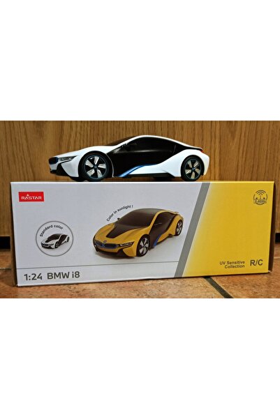 Rastar Mașină telecomandată BMW i8 cu schimbare de culoare UV, pilot automat