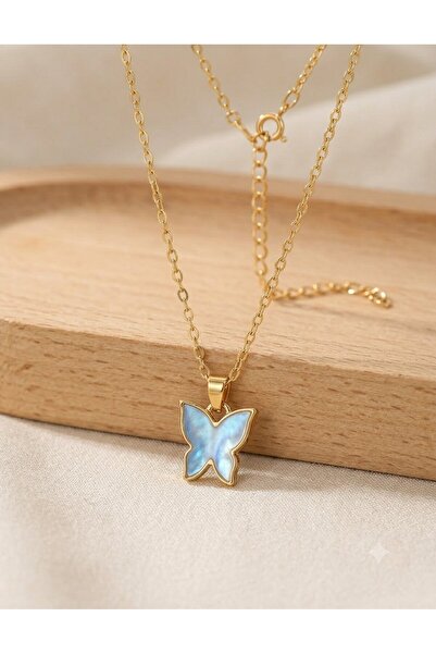 Ralp Moda BUTTERFLY FIGURED NECKLACE