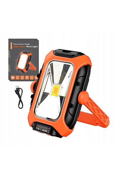 SUPERFIRE Lampă de atelier cu panou solar Gm05 500 Lm Powerbank Suport