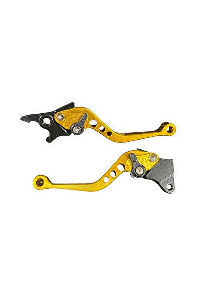 MOTORKİT MK CG MODİFİYE SPOR MANET TAKIMI GOLD DEBRİYAJ KOLU + FREN KOLU CG -...