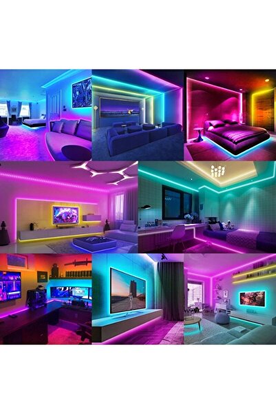 LTC Bandă LED 60 LED-uri RGB 2M USB + Controler Mini RF RGB