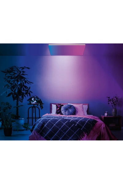 Livarno home LAMPĂ DE TAVAN ȘI PERETE LED CU EFECTE DE PLAFON + TELECOMANDĂ 4...