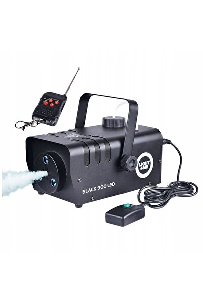 LIGHT4ME Generator de ceață, mașină de ceață, proiector de ceață negru 900 LE...