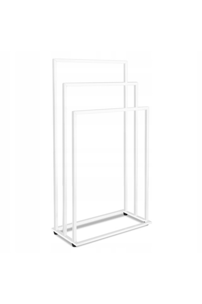 LoftInspired Suport pentru prosoape de podea, suport de baie scandinav, metal...