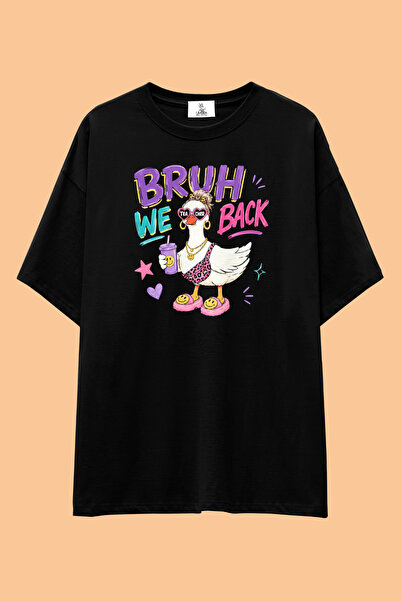 UmbraWear Sweet Summer Mood Oversize T-Shirt |   Unisex 100% Cotton Black and...