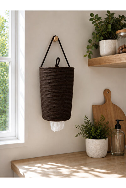 ÖRGÜM Organizator de pungi 22x30 cm cu capac decorativ