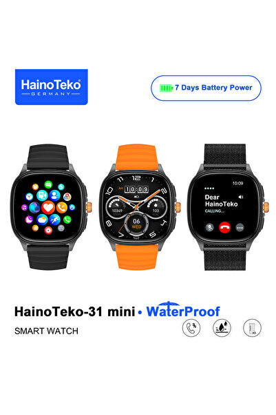 HAINOTEKO ساعة هاينو تيكو 31 الذكية الصغيرة بشاشة AMOLED، عمر بطارية 7 أيام، ...