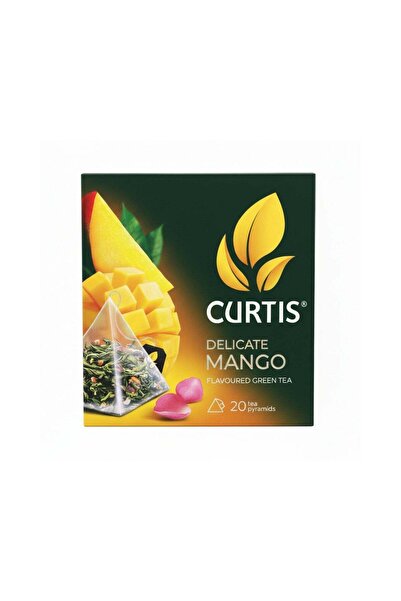CURTIS Kurt's Delikat Mango Green Tea 20 Pyramid Bags 36 g
