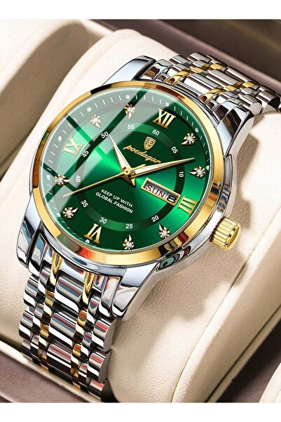 BBDOU Watches for Men, Waterproof Luminous Men's Watch Quartz-Case 41mm