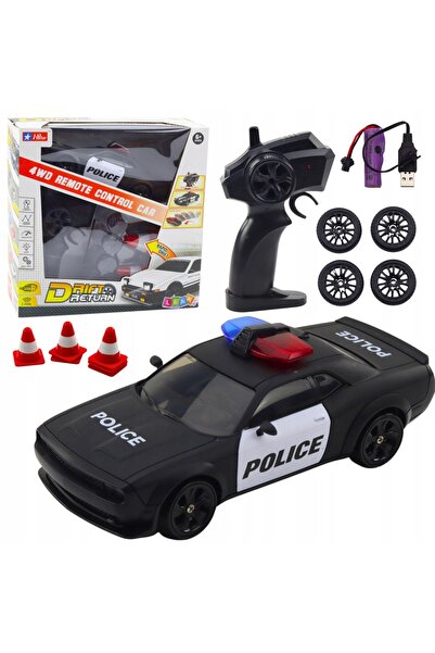 LeanToys Mașină de drift telecomandată, poliție