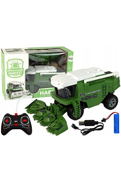 LeanToys Vehicul agricol combinat R/C - mașină agricolă realistă pentru copii!