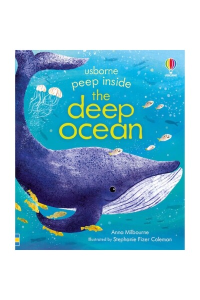 Usborne Children's book, Usborne, Peep Inside the ocean, 3+ years