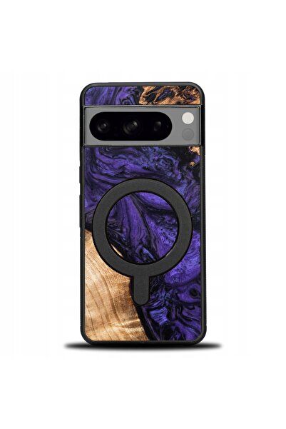 BewooDesign Husă Bewood Unique pentru Google Pixel 8 - Violet cu MagSafe