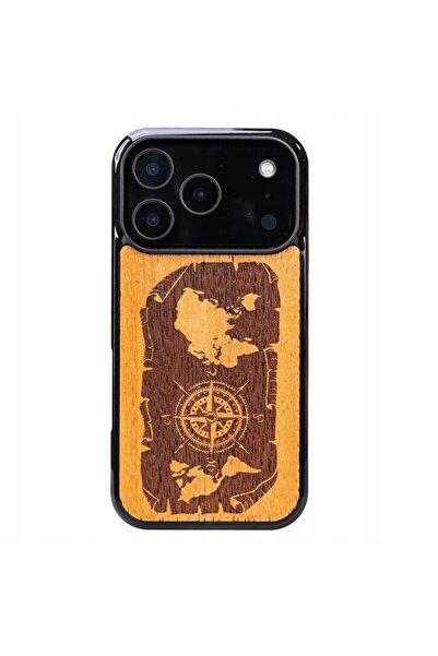 BewooDesign Husă din lemn Bewood pentru iPhone 17 Pro ROZ VÂNTURILE MERBAU