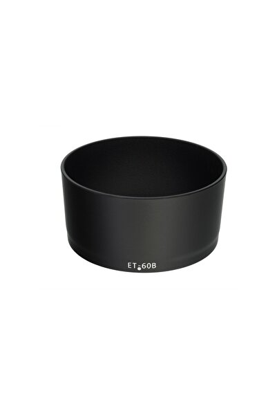 FotoManiac ET-60B Παρασολέιγ φακού για Canon RF-S 55-210mm F5-7.1 IS STM, Μαύρο