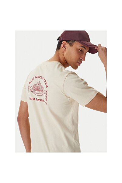 Kappa Ανδρικό T-shirt 37276IW Μπεζ