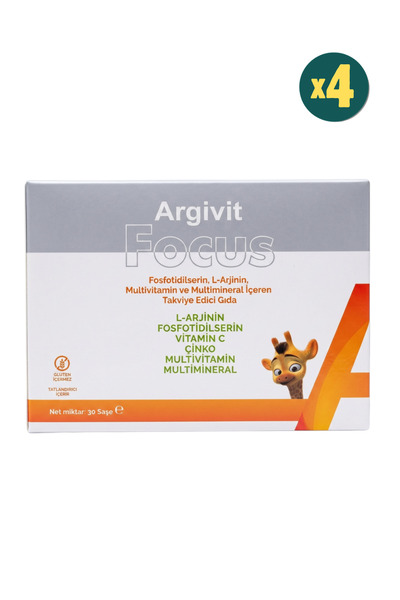 Argivit Focus 30 Saşe 4 Adet