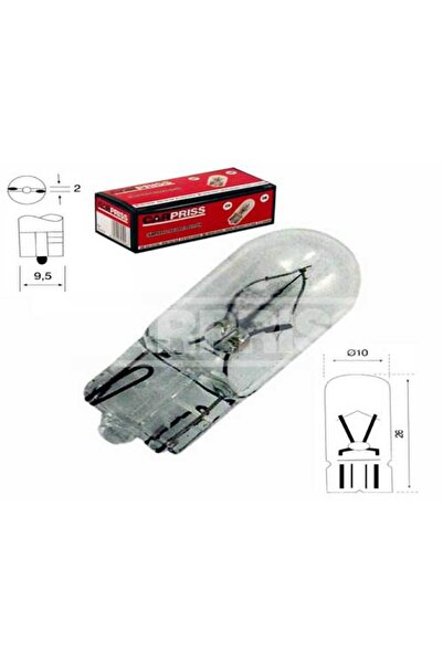 CARPRISS Bec T10 12V 5W W2,1x9,5d
