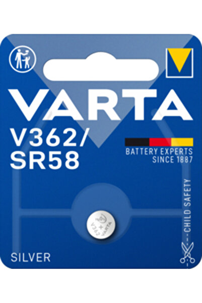 Varta Battery Silver Coin V362 Blister 1 pc