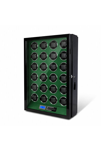 ROBERT TAYLOR Watch Winder Regent Collection – 24 Slot Ultra Quiet Automatic ...