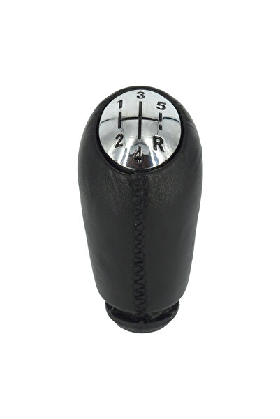 MTR Dacia Logan imitation Leather and stitching 5-speed gear knob