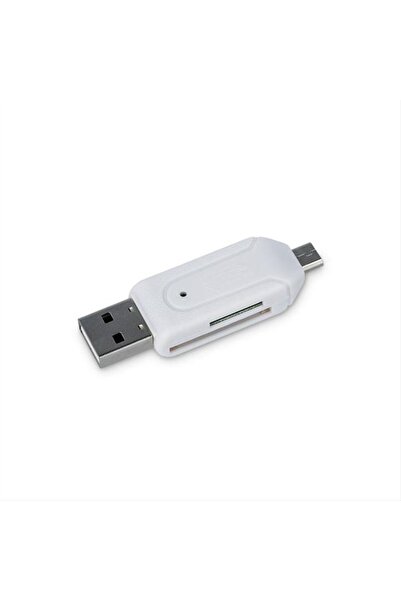 OEM Forever - USB OTG Card Reader - White