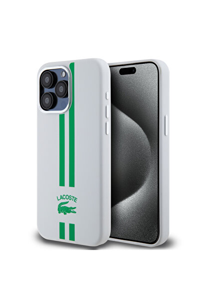 OEM Lacoste Stripes Hard Case Θήκη προστασίας από Liquid σιλικόνη για iPhone ...