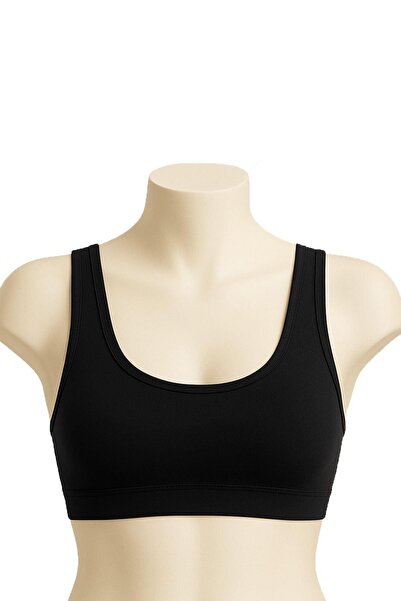 Emay İç Giyim Black Mi Emay 1817 Sports Bra with 6 Pads