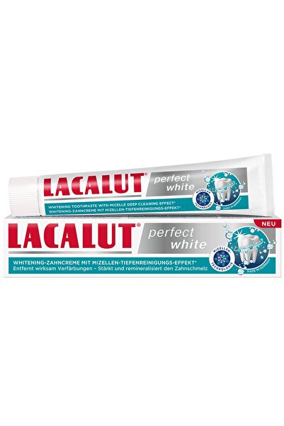 lacalut Pastă de dinți Perfect White 75 ml