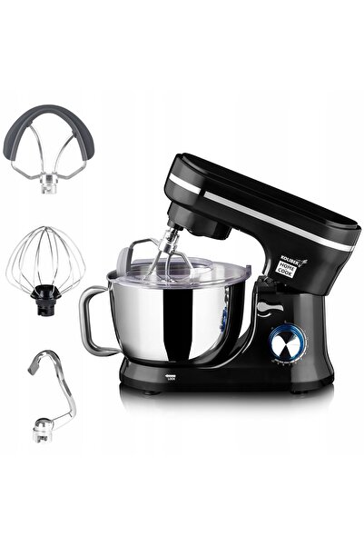 NO BRAND Robot de bucătărie planetar KOLIBER Robomax X-2400-W 2400W Negru