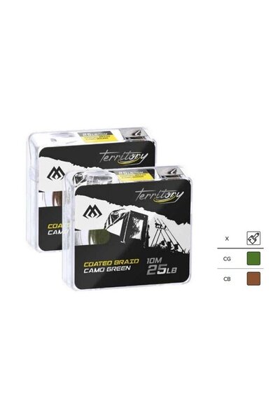 Mikado Plecionka de ancorare Coated Braid 11.34 kg / 10 m Maro