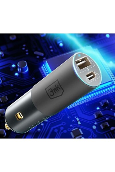 NO BRAND Încărcător auto 3MK Hyper Car Charger 100W Negru