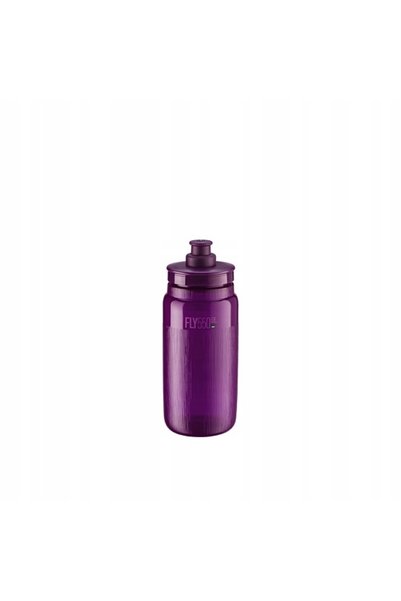 NO BRAND Bidon ELITE Fly Tex 550 ml Purpuriu transparent