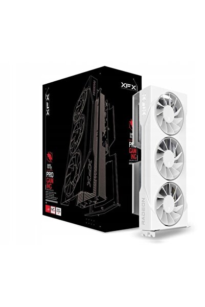 NO BRAND Placă grafică XFX Swift Radeon RX 9060 XT OC Albă Ediție Gaming cu T...