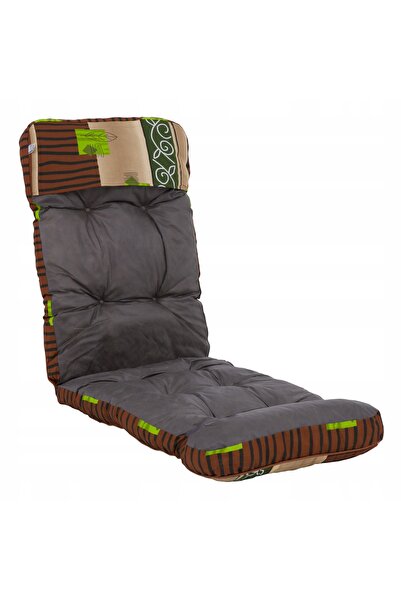 NO BRAND Pernă pentru scaun PATIO Lena C025-04BB Maro-verde