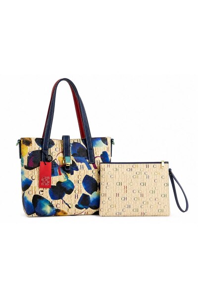 silora Luxury Women's Handbag Set with Mini Wallet - Fashionable Elegance wit...
