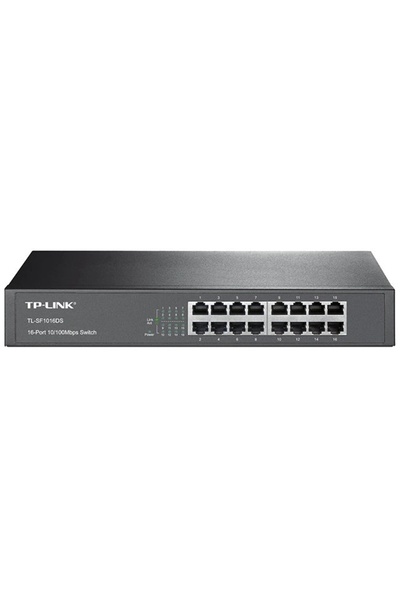 NO BRAND Switch TP-LINK TL-SF1016DS Fast Ethernet, 16 porturi, Managementat